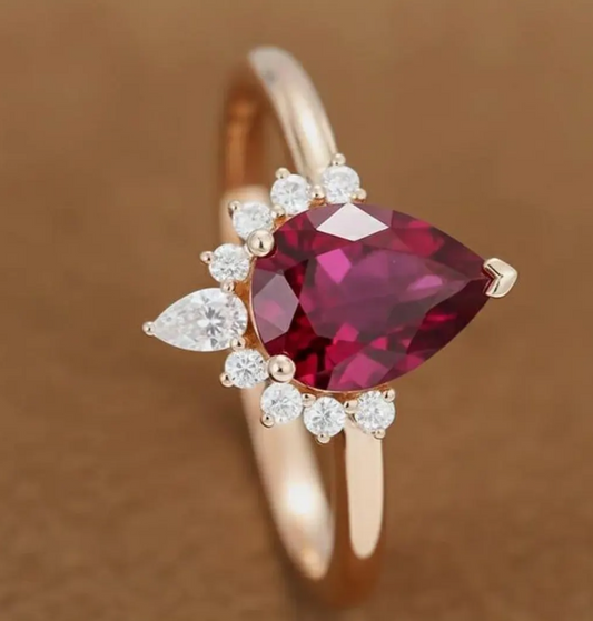 Pear Engagement Ring